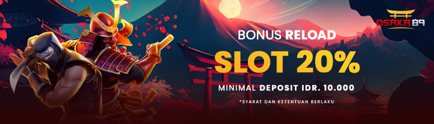 Reload Bonus Slot 20%